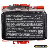 Utángyártott Husqvarna Fűnyíró Li-ion akkumulátor 18.5V 2500mAh 586 57 62-02, 589 58 61-01 - CameronSino