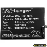 Utángyártott Huawei mobil Li-Polymer akkumulátor 3.85V 3300mAh HB396286ECW - CameronSino