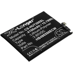   Utángyártott Huawei mobil Li-Polymer akkumulátor 3.85V 4100mAh HB486586ECW - CameronSino