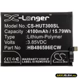Utángyártott Huawei mobil Li-Polymer akkumulátor 3.85V 4100mAh HB486586ECW - CameronSino