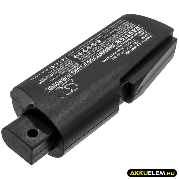 Utángyártott Intermec Vonalkód szkenner Li-ion akkumulátor 3.7V 2600mAh AB3, AB19 - CameronSino