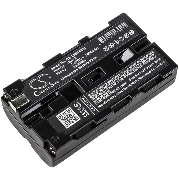 Utángyártott Line 6 Elektronikus hangoló Li-ion akkumulátor 7.4V 2600mAh 98-034-0003, BA12 - CameronSino