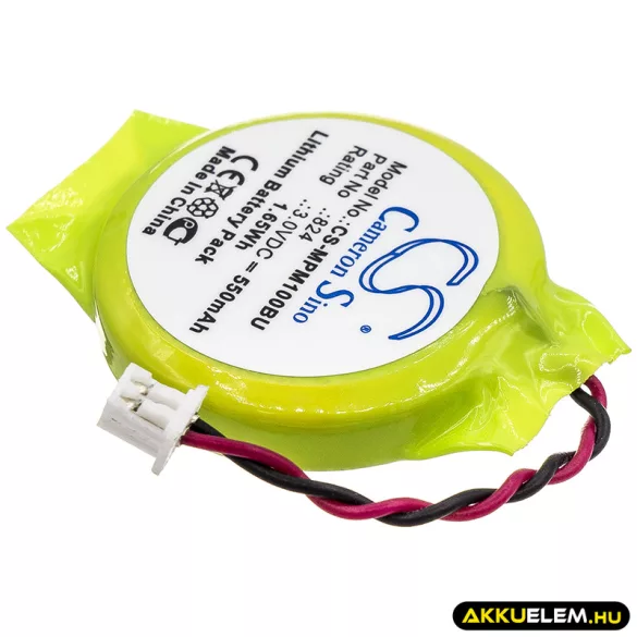 Utángyártott Motorola CMOS / BackUp Lithium elem 3V 550mAh 824 - CameronSino