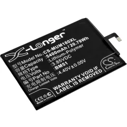   Utángyártott Xiaomi mobil Li-Polymer akkumulátor 3.85V 5400mAh BM51 - CameronSino