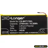 Utángyártott Motorola mobil Li-Polymer akkumulátor 3.8V 2700mAh HG30 - CameronSino