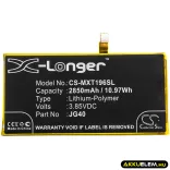 Utángyártott Motorola mobil Li-Polymer akkumulátor 3.85V 2850mAh JG40 - CameronSino