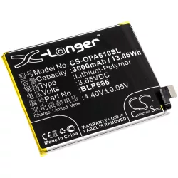   Utángyártott OnePlus mobil Li-Polymer akkumulátor 3.85V 3600mAh BLP685 - CameronSino