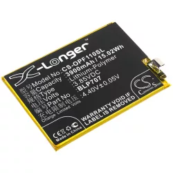   Utángyártott Oppo mobil Li-Polymer akkumulátor 3.85V 3900mAh BLP707 - CameronSino