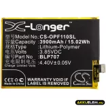 Utángyártott Oppo mobil Li-Polymer akkumulátor 3.85V 3900mAh BLP707 - CameronSino