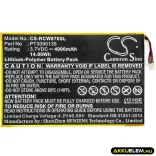 Utángyártott RCA Tablet Li-Polymer akkumulátor 3.7V 4000mAh PT3090135 - CameronSino