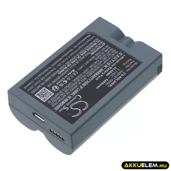 Utángyártott Ring biztonsági kamera Li-ion akkumulátor 3.7V 6400mAh 8AB1S7-0EN0, V4 - CameronSino