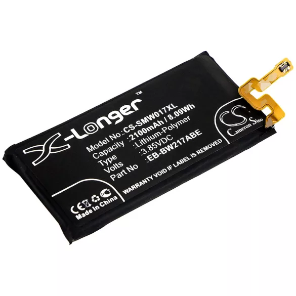 Utángyártott Samsung mobil Li-Polymer akkumulátor 3.85V 2100mAh EB-BW217ABE - CameronSino