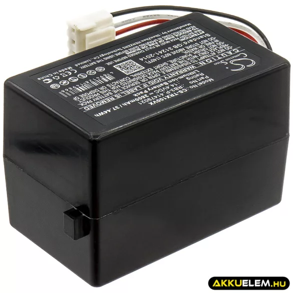 Utángyártott Toshiba porszívó Li-ion akkumulátor 14.4V 2600mAh RB3-P, 41479021 - CameronSino