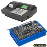 Utángyártott Uniwell Pénztárgép Li-Polymer akkumulátor 7.4V 2600mAh YT784262-2S - CameronSino
