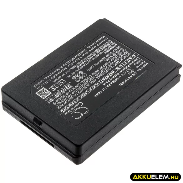 Utángyártott VECTRON Fizetési terminál Li-Polymer akkumulátor 3.7V 3000mAh B60 - CameronSino
