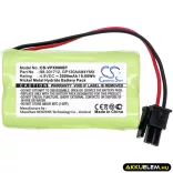 Utángyártott Visonic Riasztó rendszer Ni-MH akkumulátor 4.8V 2000mAh 99-301712, GP130AAM4YMX - CameronSino