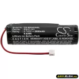 Utángyártott Wahl Borotva Li-ion akkumulátor 3.7V 2600mAh 93837-001, 93837-200 - CameronSino
