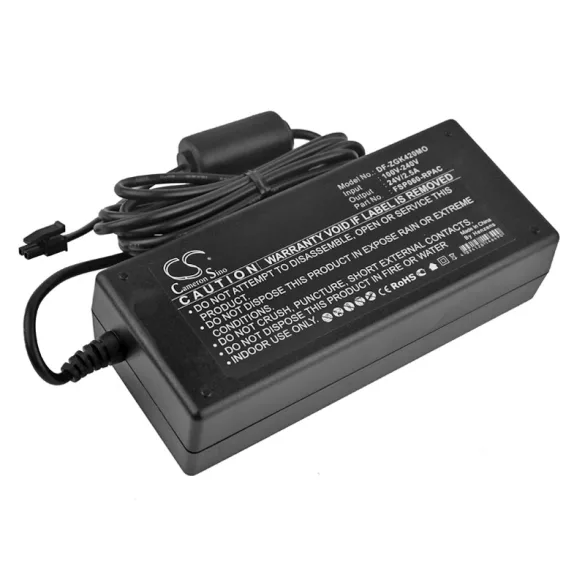 Utángyártott Zebra Vonalkód-szkenner akku töltő 24V/2.5A FSP060-RPAC, P1076000-004