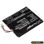 Utángyártott Amazon E-könyv Li-Polymer akkumulátor 3.7V 900mAh 26S1019, 58-000226 - CameronSino