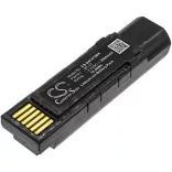 Utángyártott Datalogic Vonalkód szkenner Li-ion akkumulátor 3.7V 3400mAh BT-47, 128004721 - CameronSino