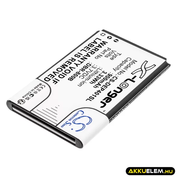 Utángyártott Doro mobil Li-ion akkumulátor 3.7V 900mAh DBP-800B, DBR-800B - CameronSino