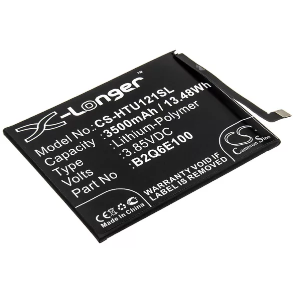 Utángyártott HTC mobil Li-Polymer akkumulátor 3.85V 3500mAh B2Q6E100, 35H00278-00M - CameronSino
