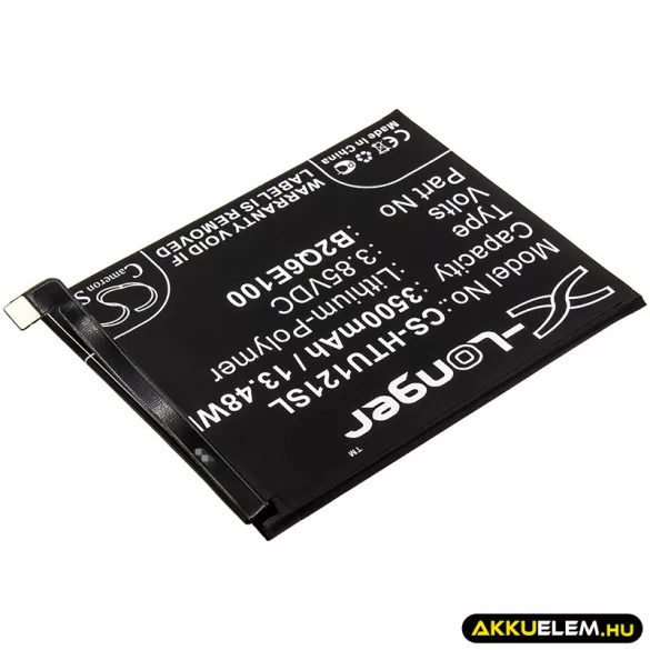 Utángyártott HTC mobil Li-Polymer akkumulátor 3.85V 3500mAh B2Q6E100, 35H00278-00M - CameronSino