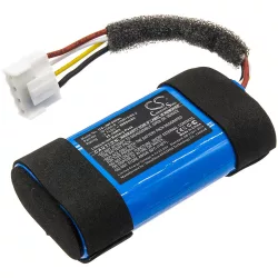   Utángyártott JBL hangszóró Li-ion akkumulátor 3.7V 6800mAh 1INR19/66-2, 33LIR200120 - CameronSino