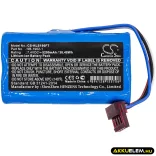 Utángyártott Koehler Zseblámpa Li-ion akkumulátor 7.4V 5200mAh 9B-1962-1 - CameronSino
