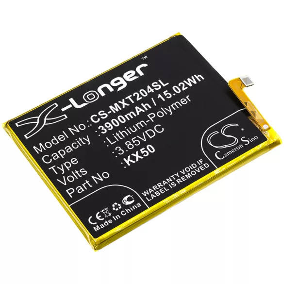 Utángyártott Motorola mobil Li-Polymer akkumulátor 3.85V 3900mAh KX50 - CameronSino