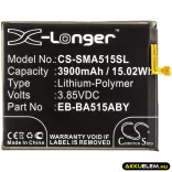 Utángyártott Samsung mobil Li-Polymer akkumulátor 3.85V 3900mAh EB-BA515ABY, EB-BA515ABE - CameronSino