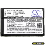 Utángyártott Siemens Távirányító Li-ion akkumulátor 3.7V 850mAh 21221-10296051 - CameronSino