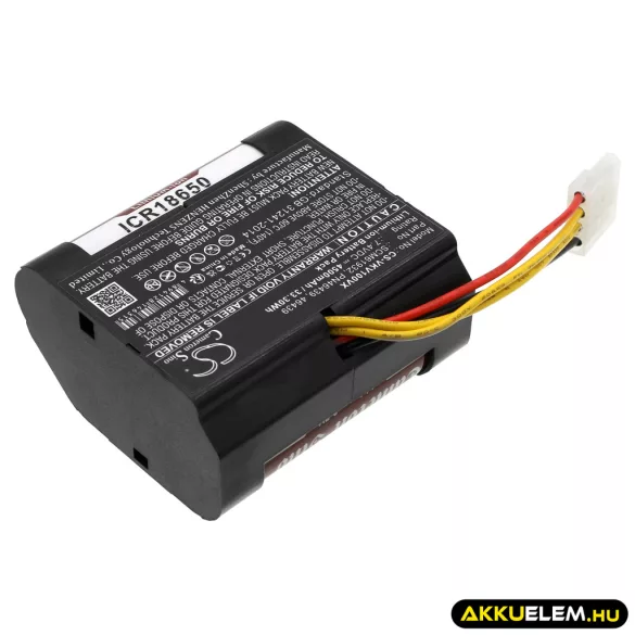 Utángyártott Vorwerk porszívó Li-ion akkumulátor 7.4V 4500mAh SCM61932, 46439 - CameronSino