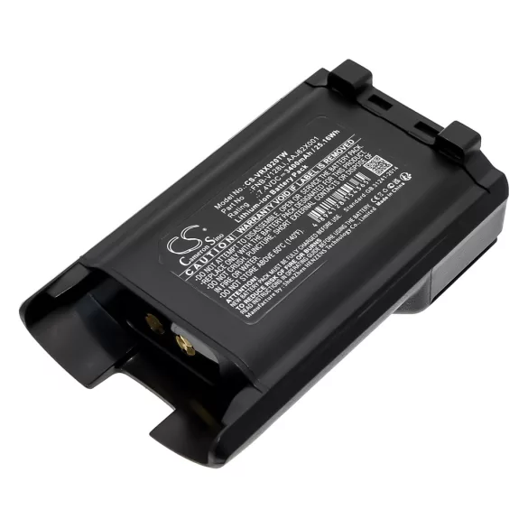 Utángyártott Vertex Standard adó-vevő rádió Li-ion akkumulátor 7.4V 3400mAh FNB-V128Li, AAJ62X001 - CameronSino