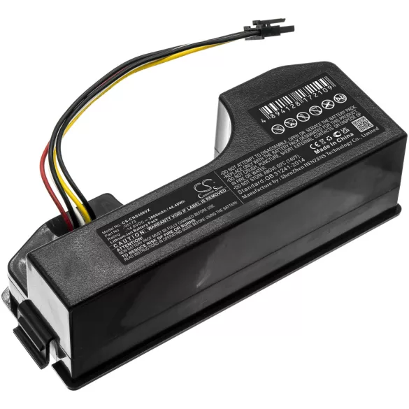 Utángyártott Cecotec porszívó Li-ion akkumulátor 14.8V 3000mAh 49CE1403, 5173 - CameronSino