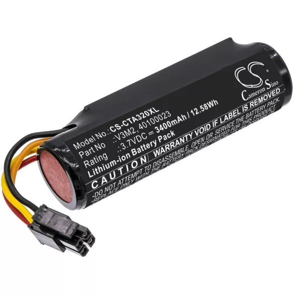 Utángyártott Valor Fizetési terminál Li-ion akkumulátor 3.7V 3400mAh V3M2 - CameronSino
