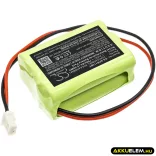 Utángyártott Electia Riasztó rendszer Ni-MH akkumulátor 7.2V 700mAh 802306063Y3/802307363Y1, 73AAAH6BMJ - CameronSino