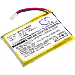   Utángyártott Garmin Okosóra Li-Polymer akkumulátor 3.7V 180mAh 361-00117-00 - CameronSino