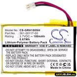 Utángyártott Garmin Okosóra Li-Polymer akkumulátor 3.7V 180mAh 361-00117-00 - CameronSino