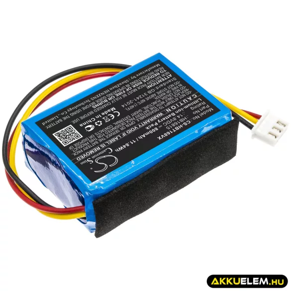 Utángyártott EZICLEAN porszívó Li-ion akkumulátor 14.8V 800mAh - CameronSino