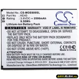 Utángyártott Motorola mobil Li-ion akkumulátor 3.8V 2500mAh KE40, SB18C54512 - CameronSino