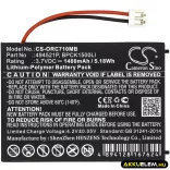 Utángyártott Oricom Babafigyelő Li-Polymer akkumulátor 3.7V 1400mAh 494521P, 2B0077 - CameronSino