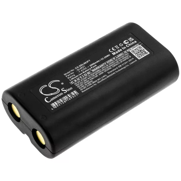 Utángyártott SeaLife Zseblámpa Li-ion akkumulátor 7.4V 3000mAh SL9831 - CameronSino