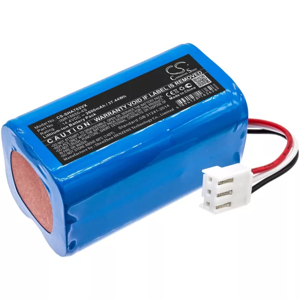 Utángyártott Severin Chill porszívó Li-ion akkumulátor 14.4V 2600mAh INR18650-4S - CameronSino