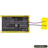 Utángyártott SteelSeries Vezeték nélküli fejhallgató Li-Polymer akkumulátor 3.7V 1200mAh AEC503759 - CameronSino