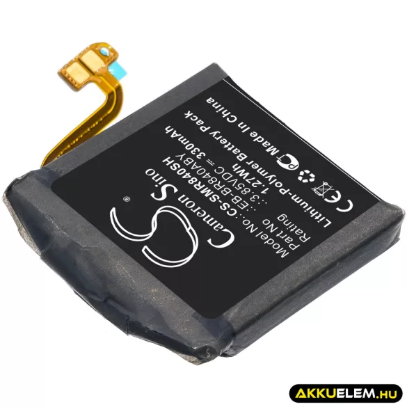 Utángyártott Samsung Okosóra Li-Polymer akkumulátor 3.85V 330mAh EB-BR840ABY, GH43-05011A - CameronSino