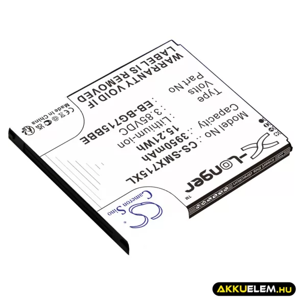 Utángyártott Samsung mobil Li-ion akkumulátor 3.85V 3950mAh EB-BG715BBE, GH43-04993A - CameronSino