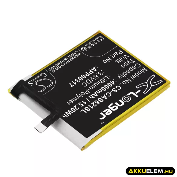 Utángyártott CAT mobil Li-Polymer akkumulátor 3.8V 4000mAh APP00317 - CameronSino