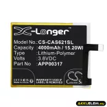 Utángyártott CAT mobil Li-Polymer akkumulátor 3.8V 4000mAh APP00317 - CameronSino