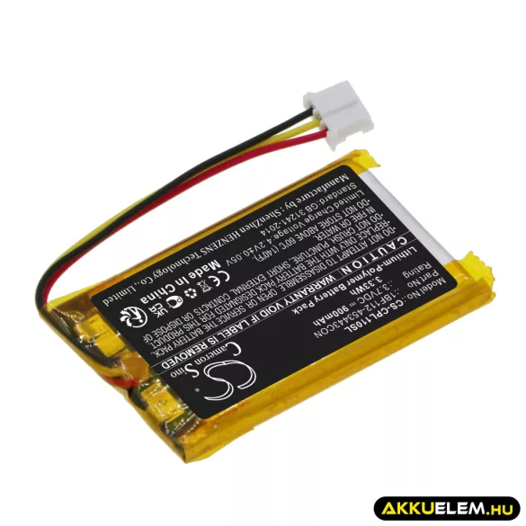 Utángyártott CalAmp GPS Li-Polymer akkumulátor 3.7V 900mAh 1BF112-453443CON - CameronSino